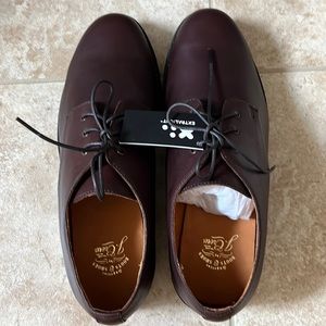 J Crew Camden Leather Blucher Men’s dress shoe.